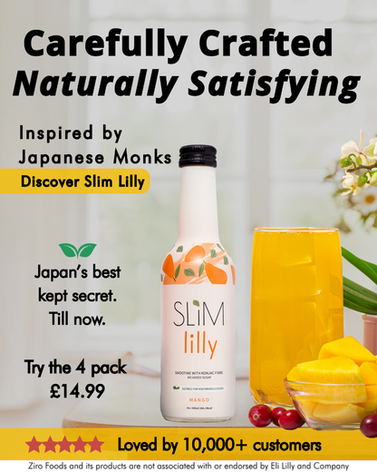 Box of Slim Lilly Mango Smoothie 4x250 ml