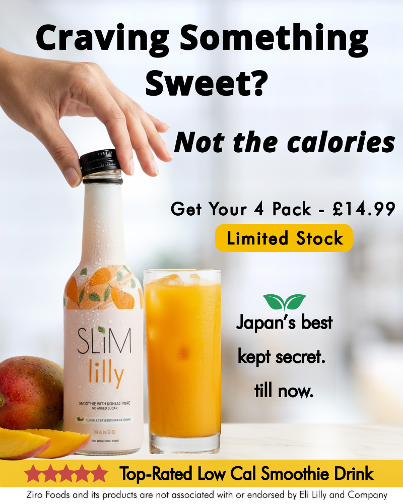 Box of Slim Lilly Mango Smoothie 4x250 ml