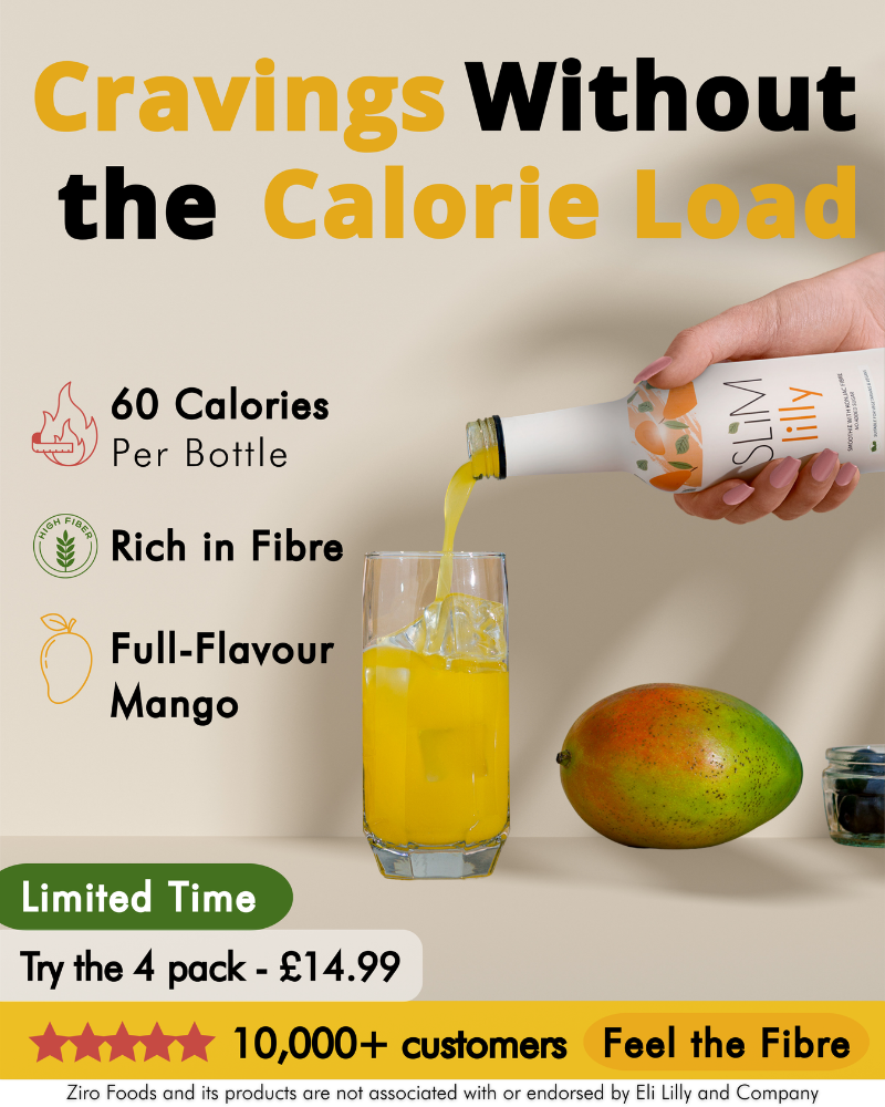Box of Slim Lilly Mango Smoothie 4x250 ml