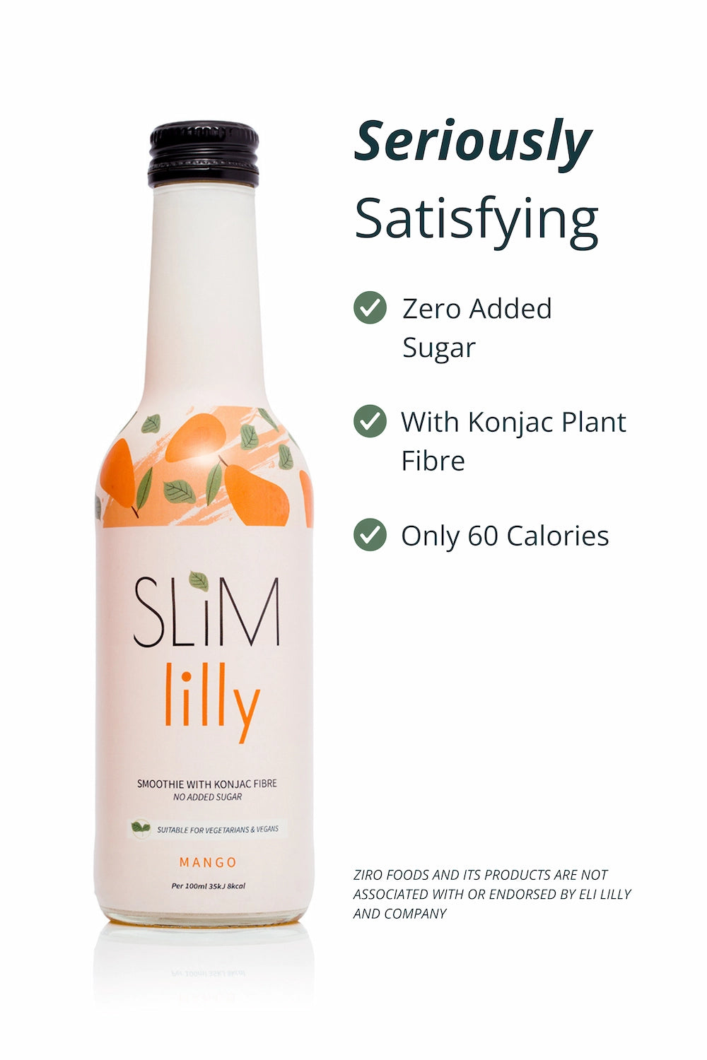 Box of Slim Lilly Mango Smoothie 4x250 ml