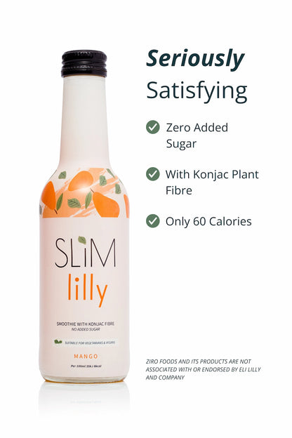 Box of Slim Lilly Mango Smoothie 4x250 ml